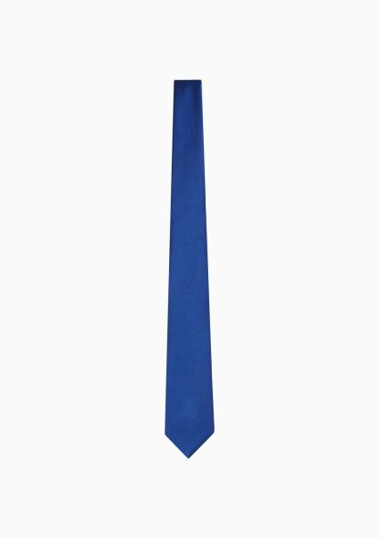 Prix Homme Cravate En Pure Soie Electric Blue Ties